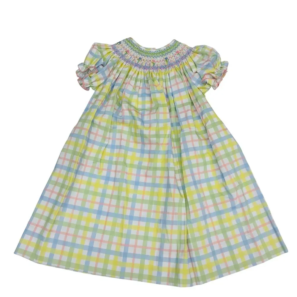 NWT Ruth & Ralph Size 6 Pastel Plaid Helen Dress